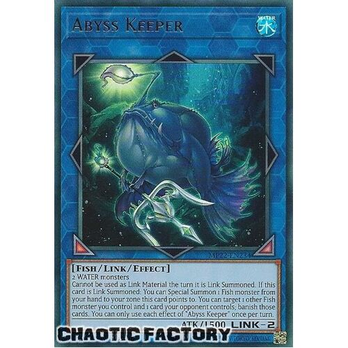MP22-EN234 Abyss Keeper Ultra Rare 1st Edition NM