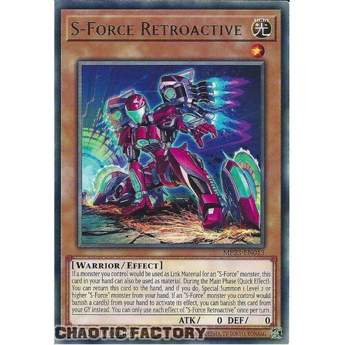 MP23-EN013 S-Force Retroactive Rare 1st Edition NM