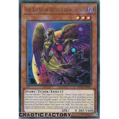 MP23-EN015 The Agent of Destruction - Venus Ultra Rare 1st Edition NM