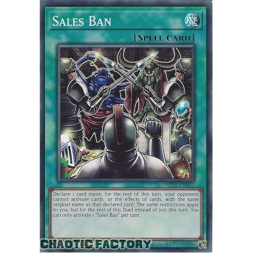 MP23-EN035 Sales Ban Super Rare 1st Edition NM