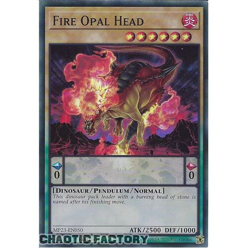 MP23-EN050 Fire Opal Head Super Rare 1st Edition NM