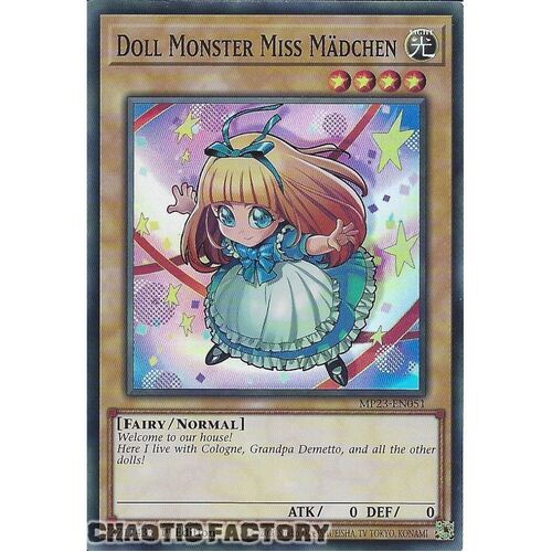 MP23-EN051 Doll Monster Miss Mädchen Super Rare 1st Edition NM
