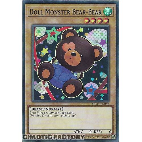 MP23-EN052 Doll Monster Bear-Bear Super Rare 1st Edition NM