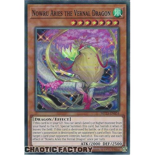 MP23-EN054 Nowru Aries the Vernal Dragon Super Rare 1st Edition NM