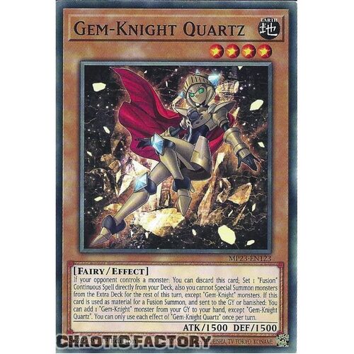 MP23-EN123 Gem-Knight Quartz Common 1st Edition NM