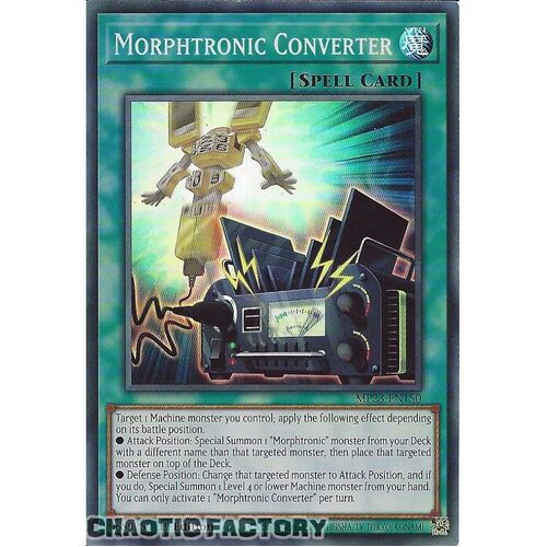 MP23-EN150 Morphtronic Converter Super Rare 1st Edition NM