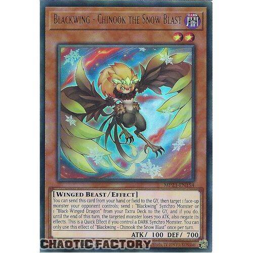MP23-EN154 Blackwing - Chinook the Snow Blast Ultra Rare 1st Edition NM