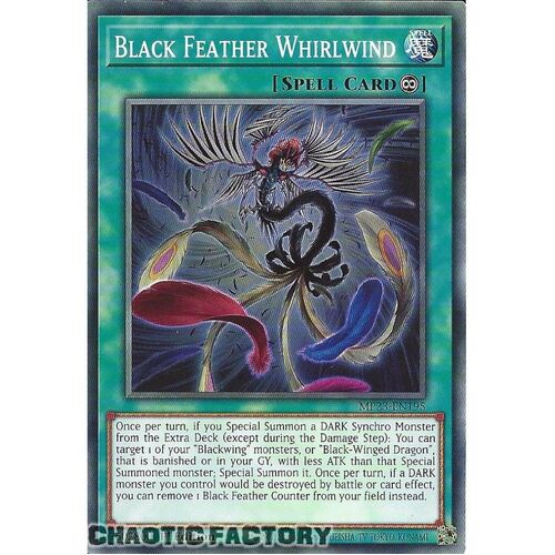 MP23-EN195 Black Feather Whirlwind Common 1st Edition NM