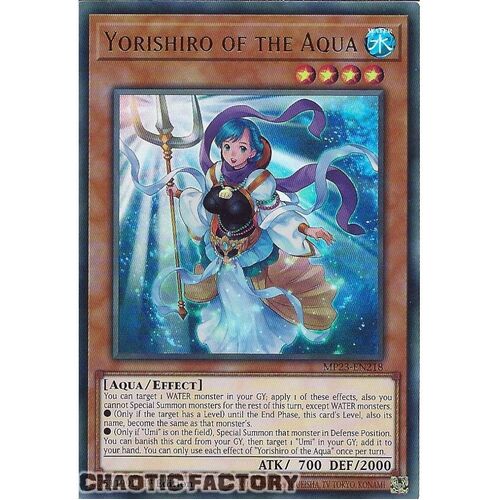 MP23-EN218 Yorishiro of the Aqua Ultra Rare 1st Edition NM