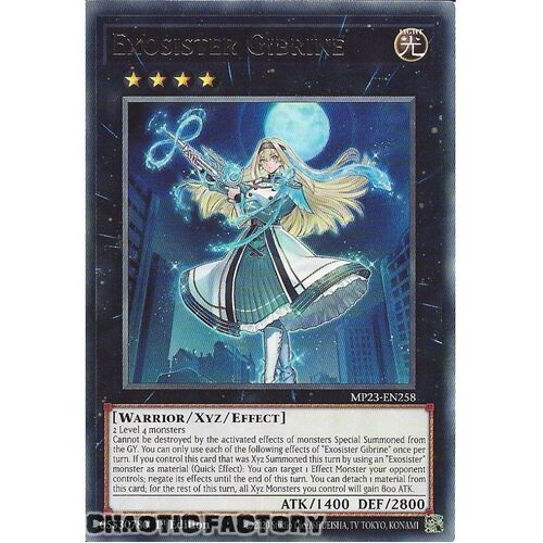 MP23-EN258 Exosister Gibrine Rare 1st Edition NM