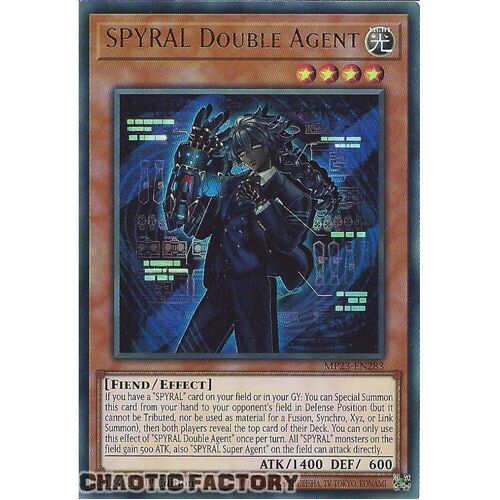 MP23-EN283 SPYRAL Double Agent Ultra Rare 1st Edition NM