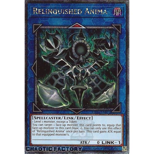 MP24-EN007 Relinquished Anima Quarter Century Secret Rare 1st Edition NM