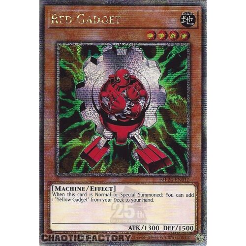 MP24-EN012 Red Gadget Quarter Century Secret Rare 1st Edition NM