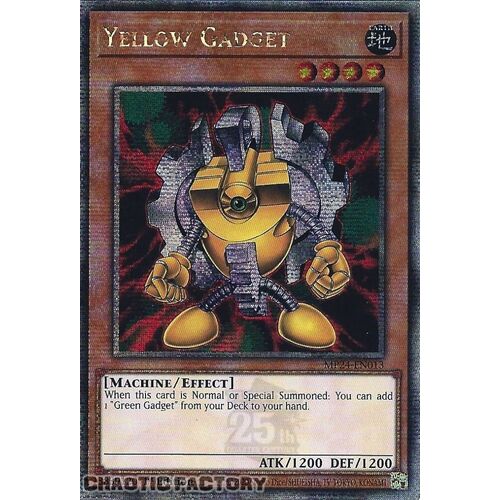 MP24-EN013 Green Gadget Quarter Century Secret Rare 1st Edition NM