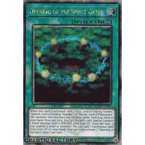 MP24-EN019 Opening of the Spirit Gates Quarter Century Secret Rare 1st Edition NM