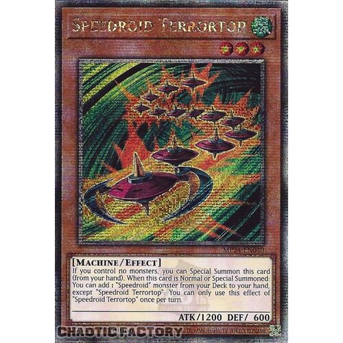 MP24-EN040 Speedroid Terrortop Quarter Century Secret Rare 1st Edition NM