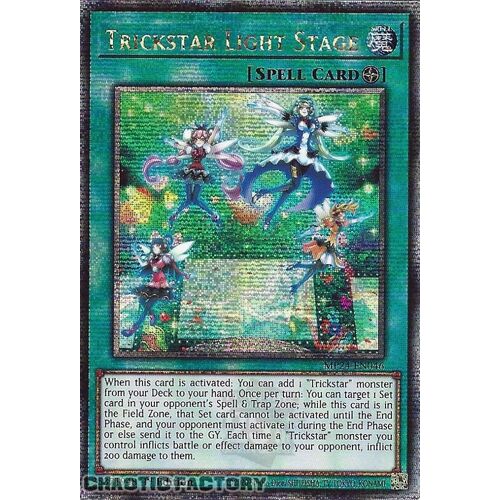 MP24-EN046 Trickstar Light Stage Quarter Century Secret Rare 1st Edition NM