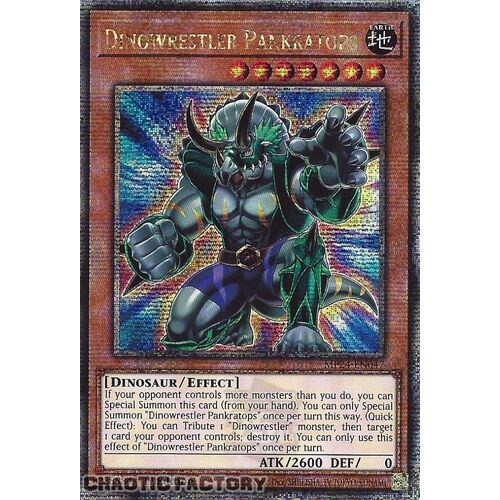 MP24-EN047 Dinowrestler Pankratops Quarter Century Secret Rare 1st Edition NM