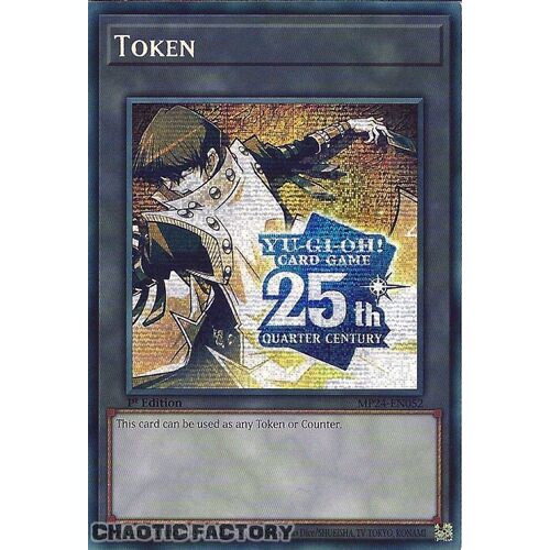 MP24-EN052 Token - Kaiba Prismatic Secret Rare 1st Edition NM