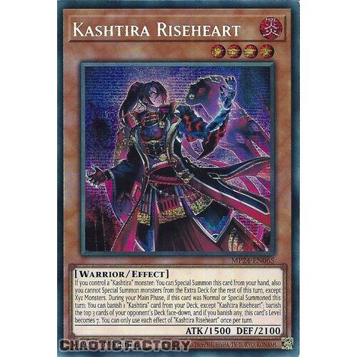 MP24-EN065 Kashtira Riseheart Prismatic Secret Rare 1st Edition NM