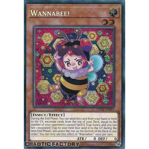 MP24-EN081 Wannabee! Prismatic Secret Rare 1st Edition NM