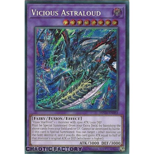 MP24-EN083 Vicious Astraloud Prismatic Secret Rare 1st Edition NM