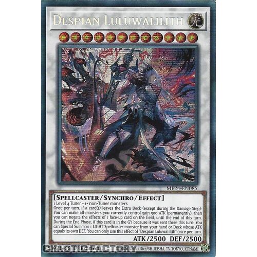 MP24-EN085 Despian Luluwalilith Prismatic Secret Rare 1st Edition NM