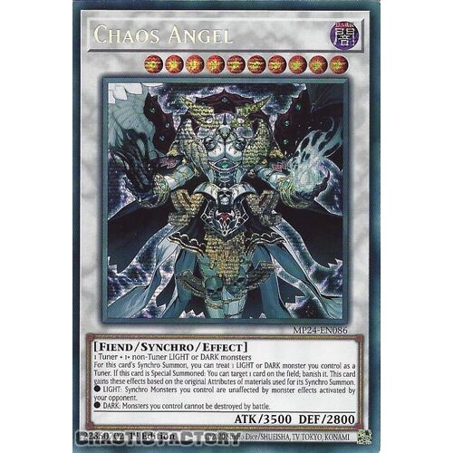 MP24-EN086 Chaos Angel Prismatic Secret Rare 1st Edition NM