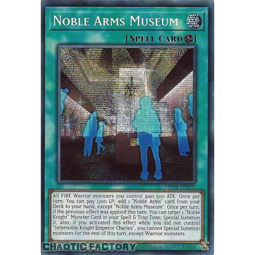 MP24-EN102 Noble Arms Museum Prismatic Secret Rare 1st Edition NM
