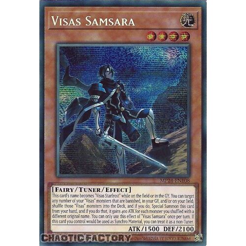 MP24-EN108 Visas Samsara Prismatic Secret Rare 1st Edition NM