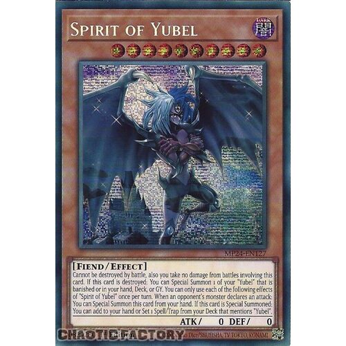 MP24-EN127 Spirit of Yubel Prismatic Secret Rare 1st Edition NM