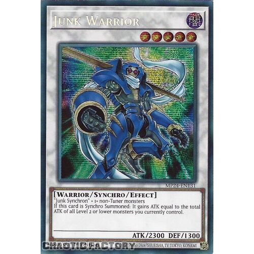 MP24-EN131 Junk Warrior Prismatic Secret Rare 1st Edition NM