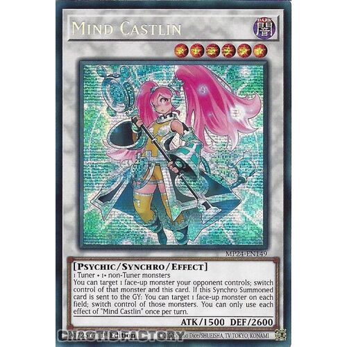 MP24-EN149 Mind Castlin Prismatic Secret Rare 1st Edition NM