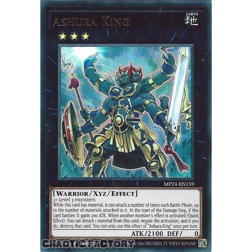 MP24-EN159 Ashura King Ultra Rare 1st Edition NM