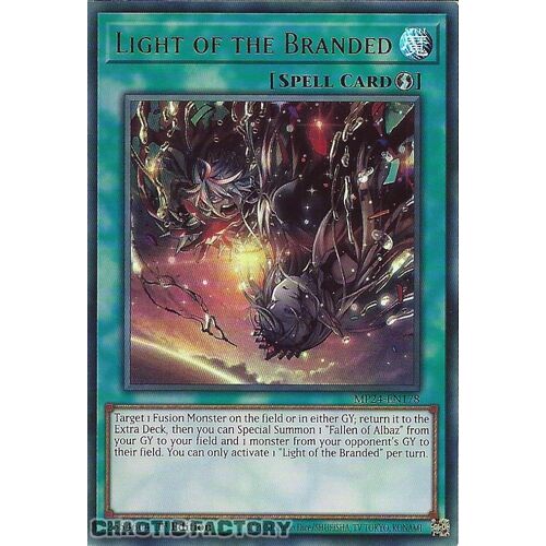 MP24-EN178 Light of the Branded Ultra Rare 1st Edition NM
