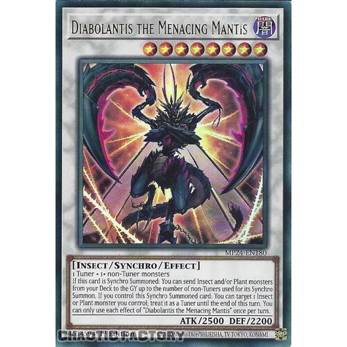 MP24-EN180 Diabolantis the Menacing Mantis Ultra Rare 1st Edition NM