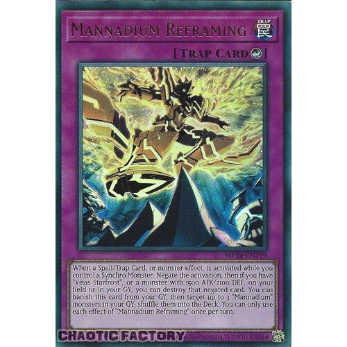 MP24-EN199 Mannadium Reframing Ultra Rare 1st Edition NM