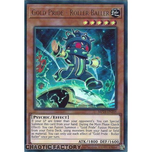 MP24-EN204 Gold Pride - Roller Baller Ultra Rare 1st Edition NM
