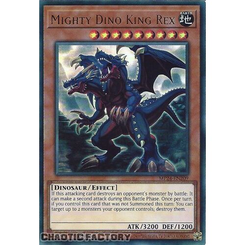 MP24-EN209 Mighty Dino King Rex Ultra Rare 1st Edition NM