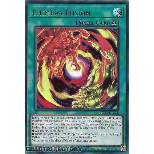 MP24-EN221 Chimera Fusion Ultra Rare 1st Edition NM