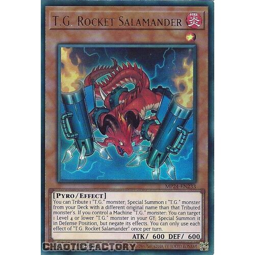MP24-EN233 T.G. Rocket Salamander Ultra Rare 1st Edition NM