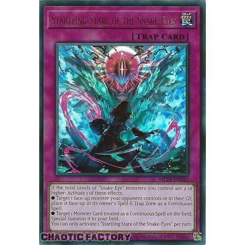 MP24-EN243 Startling Stare of the Snake-Eyes Ultra Rare 1st Edition NM