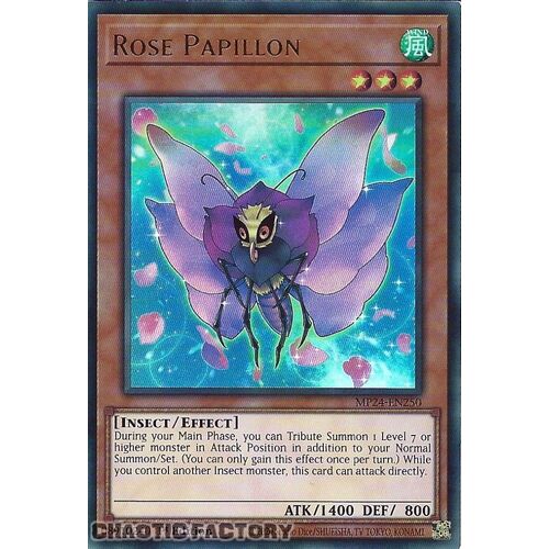 MP24-EN250 Rose Papillon Ultra Rare 1st Edition NM