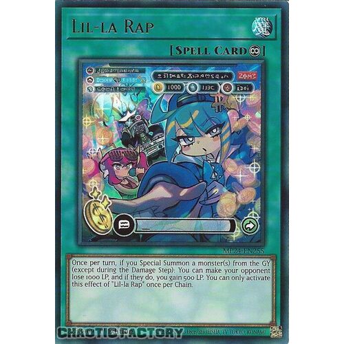 MP24-EN255 Lil-la Rap Ultra Rare 1st Edition NM