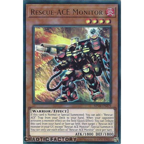 MP24-EN279 Rescue-ACE Monitor Ultra Rare 1st Edition NM