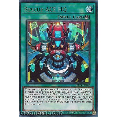 MP24-EN282 Rescue-ACE HQ Ultra Rare 1st Edition NM