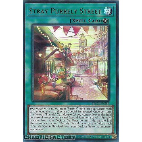 MP24-EN289 Stray Purrely Street Ultra Rare 1st Edition NM