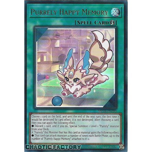 MP24-EN290 Purrely Happy Memory Ultra Rare 1st Edition NM