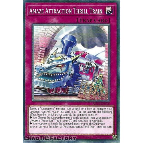 MP24-EN305 Amaze Attraction Thrill Train Common 1st Edition NM