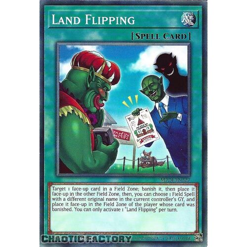 MP24-EN327 Land Flipping Common 1st Edition NM